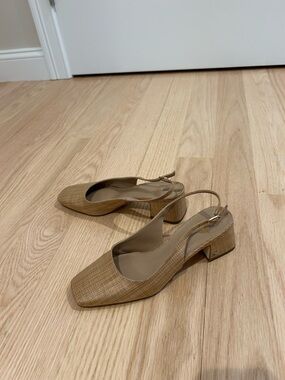 Sam Edelman Terra slingback pumps in tan